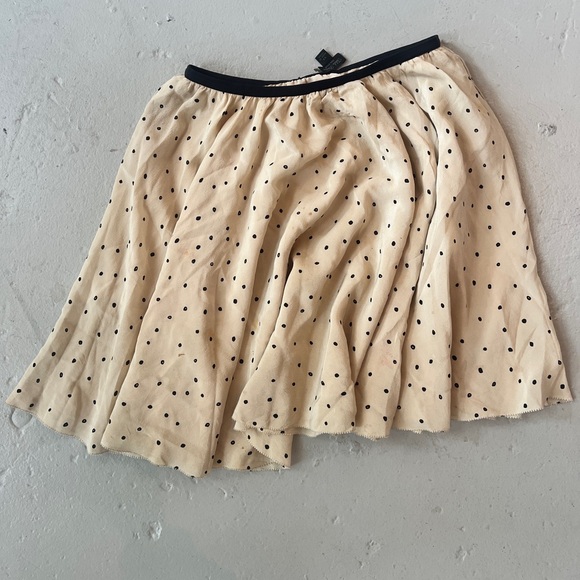 ARITZIA TALULA BABATON POLKA DOT SKIRT - Picture 1 of 4